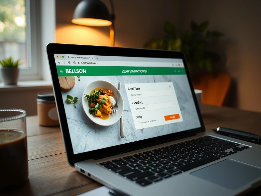 Interface de réservation Santenutri